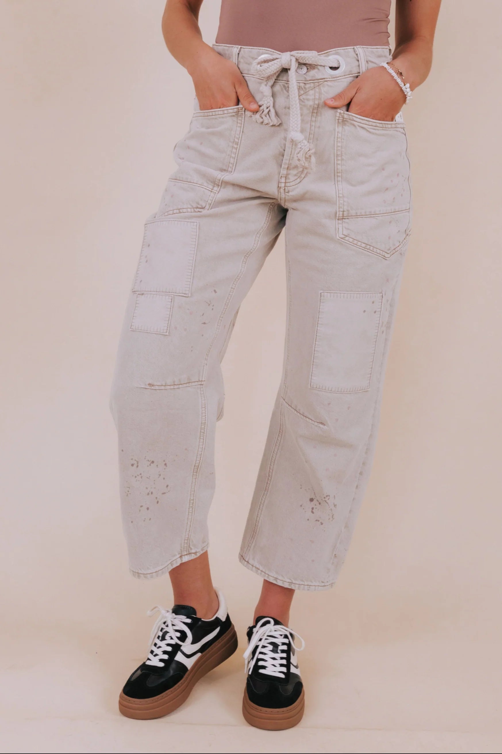 On Barrel Jeans - 2 Colors!